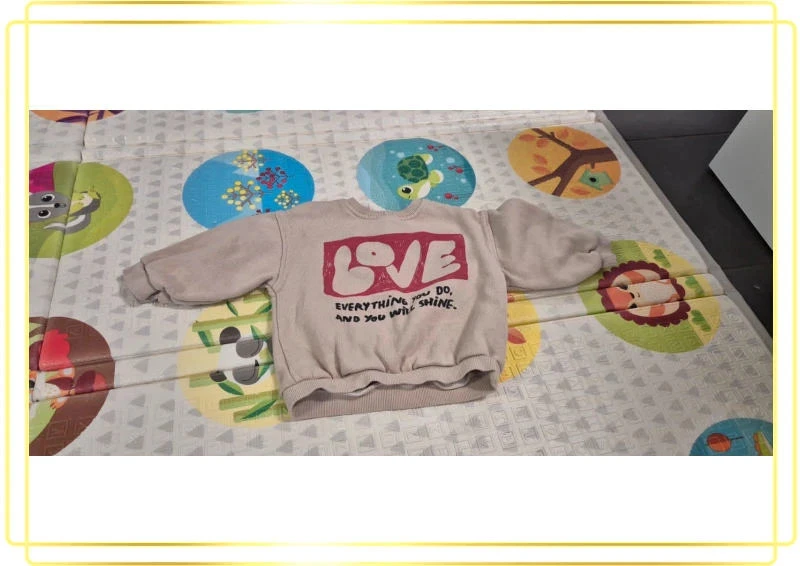 Pull beige pour bebe fille – photo 2
